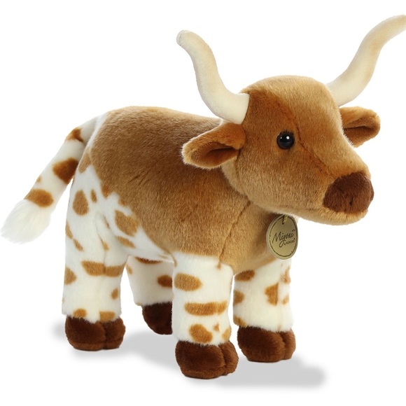 PLUSH STUFFED BULL TOY NWOT new without tags!! - Picture 5 of 11
